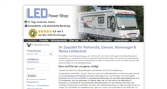 Desktop Screenshot of led-powershop.de