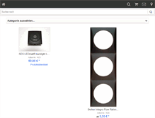 Tablet Screenshot of led-powershop.de